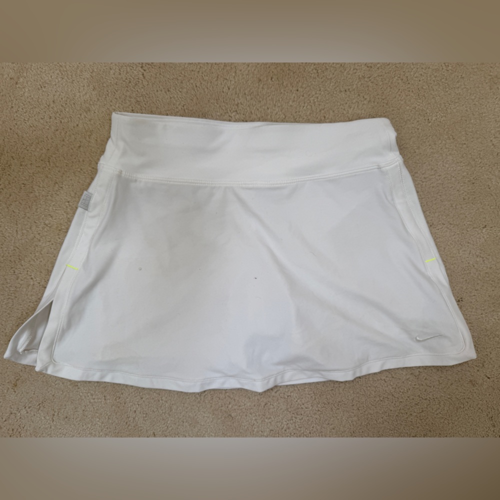 Women's White Nike Tennis Skirt/ Skort